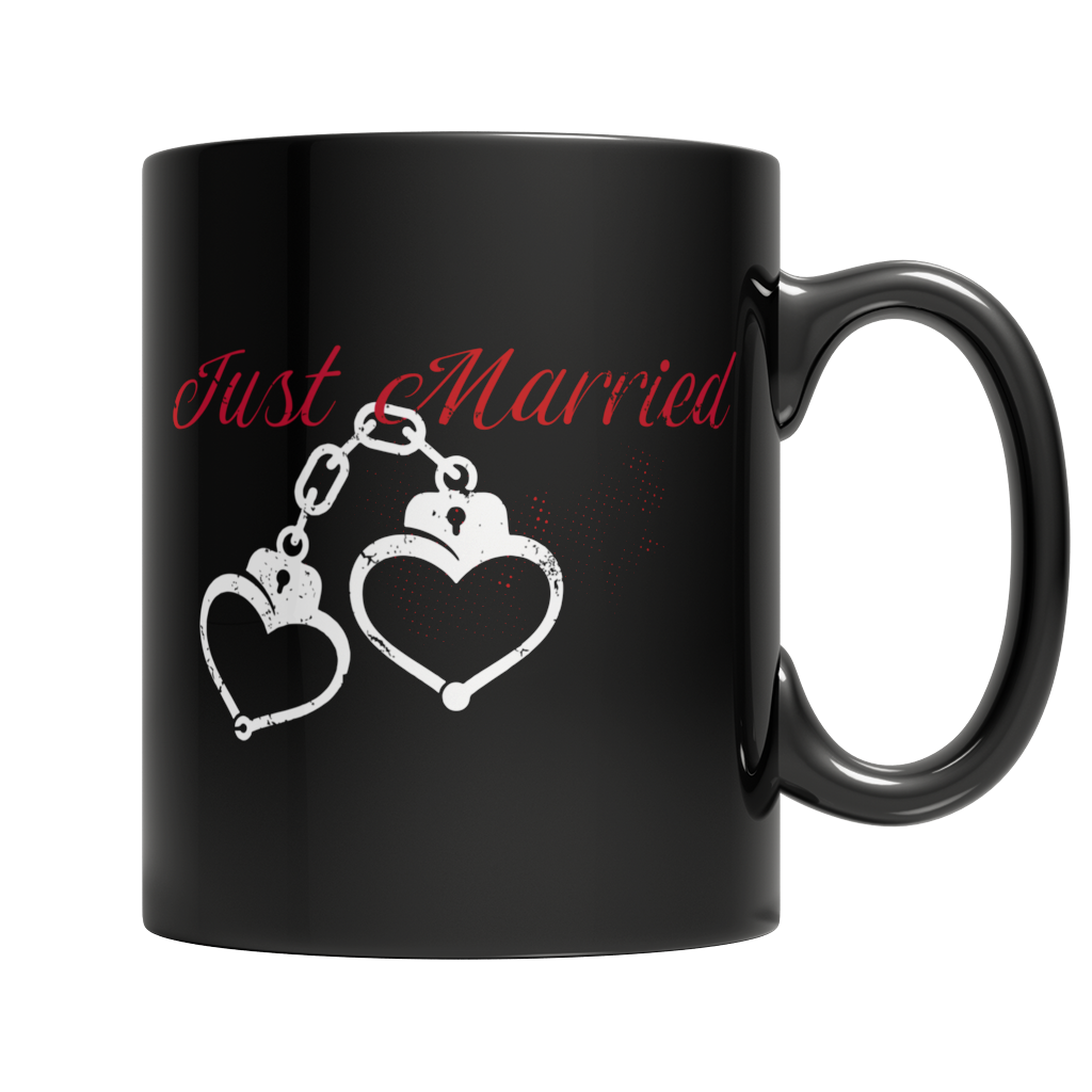 Just Married - Handcuffs