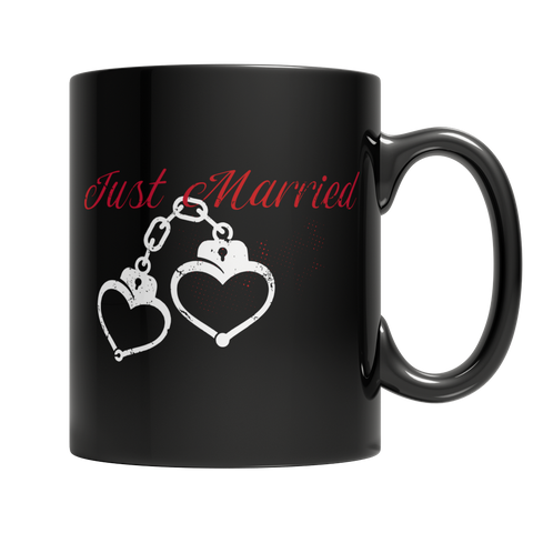 Just Married - Handcuffs